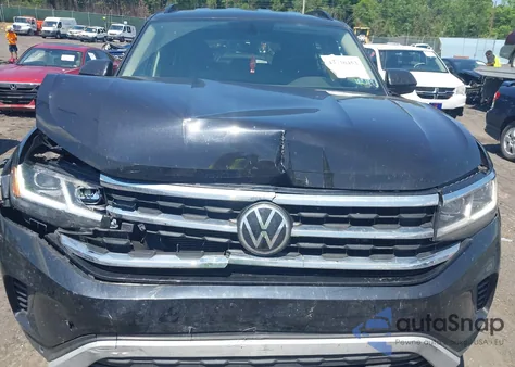 2021 Volkswagen Atlas 3.6L V6 Se W/Technology из США, поврежденный, VIN 1V2HR2CA0MC568731